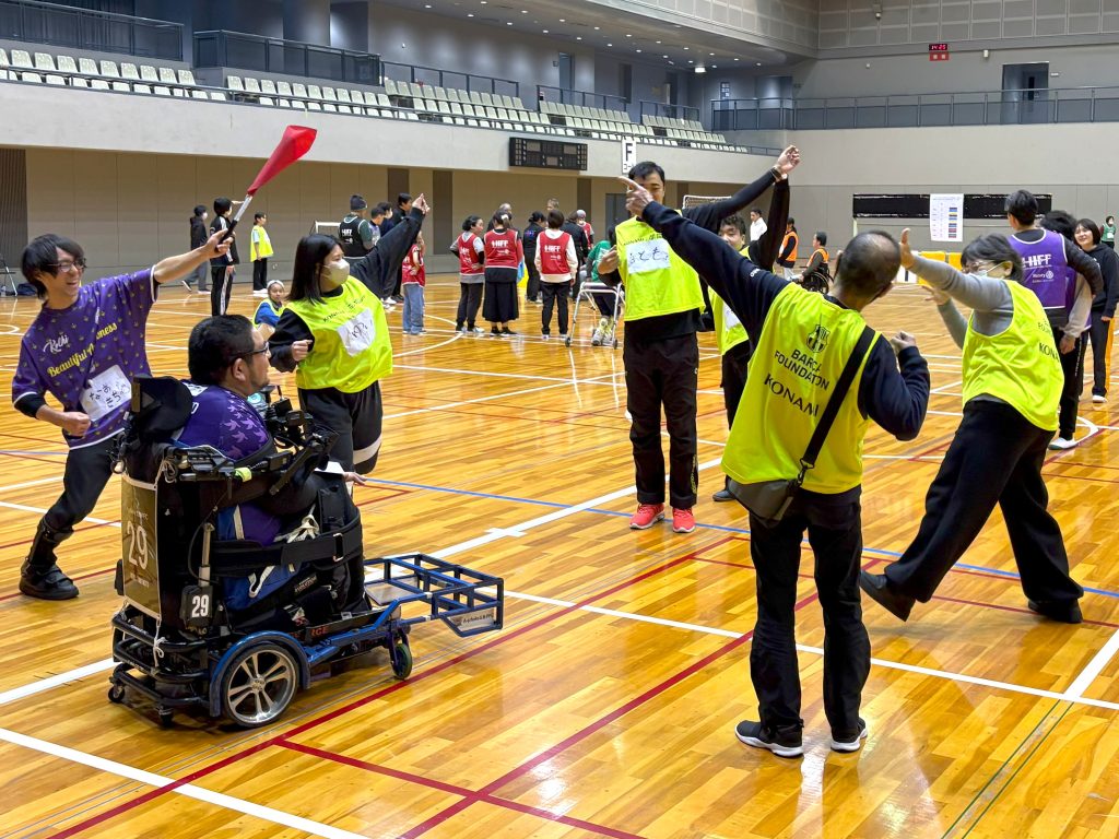 ゴールを決めたらゴールパフォーマンス！