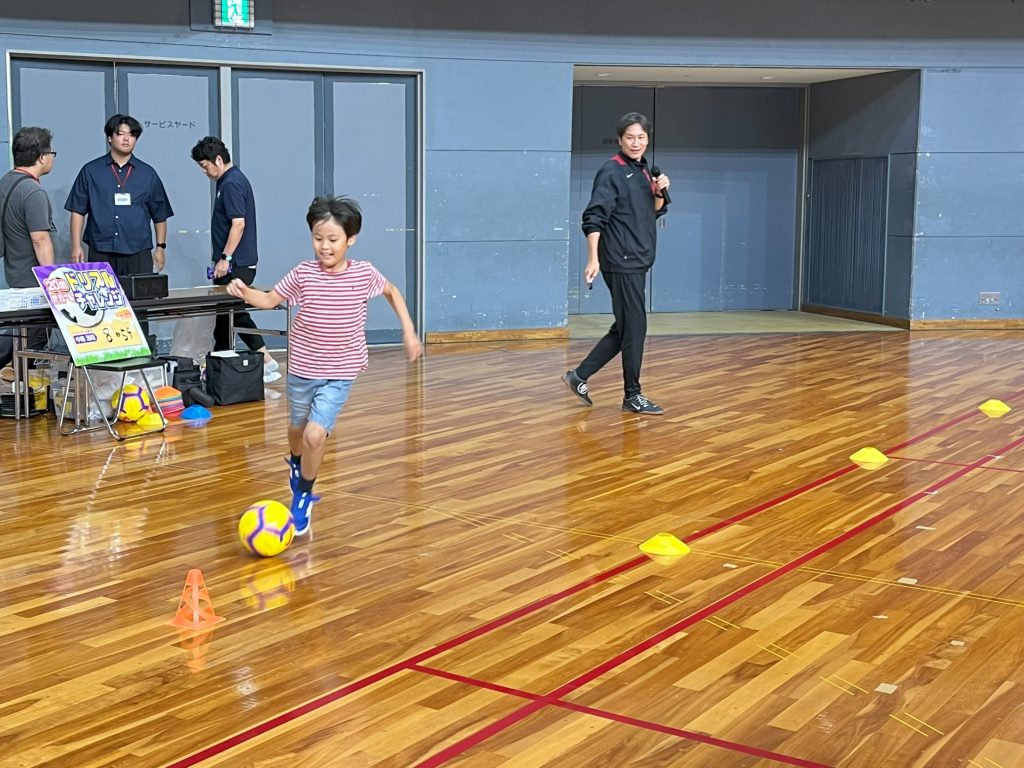 サッカードリブルチャレンジ